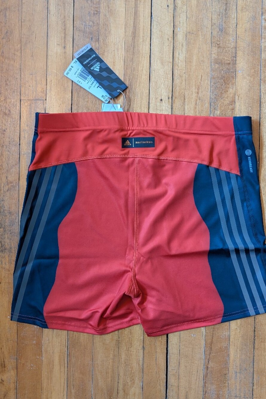 marimekko x adidas Run Icon Shorts Bike Tight XL  aeroready Athletic NWT